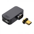 Adapteris USB C → HDMI (K-L) kampu magnetinis 